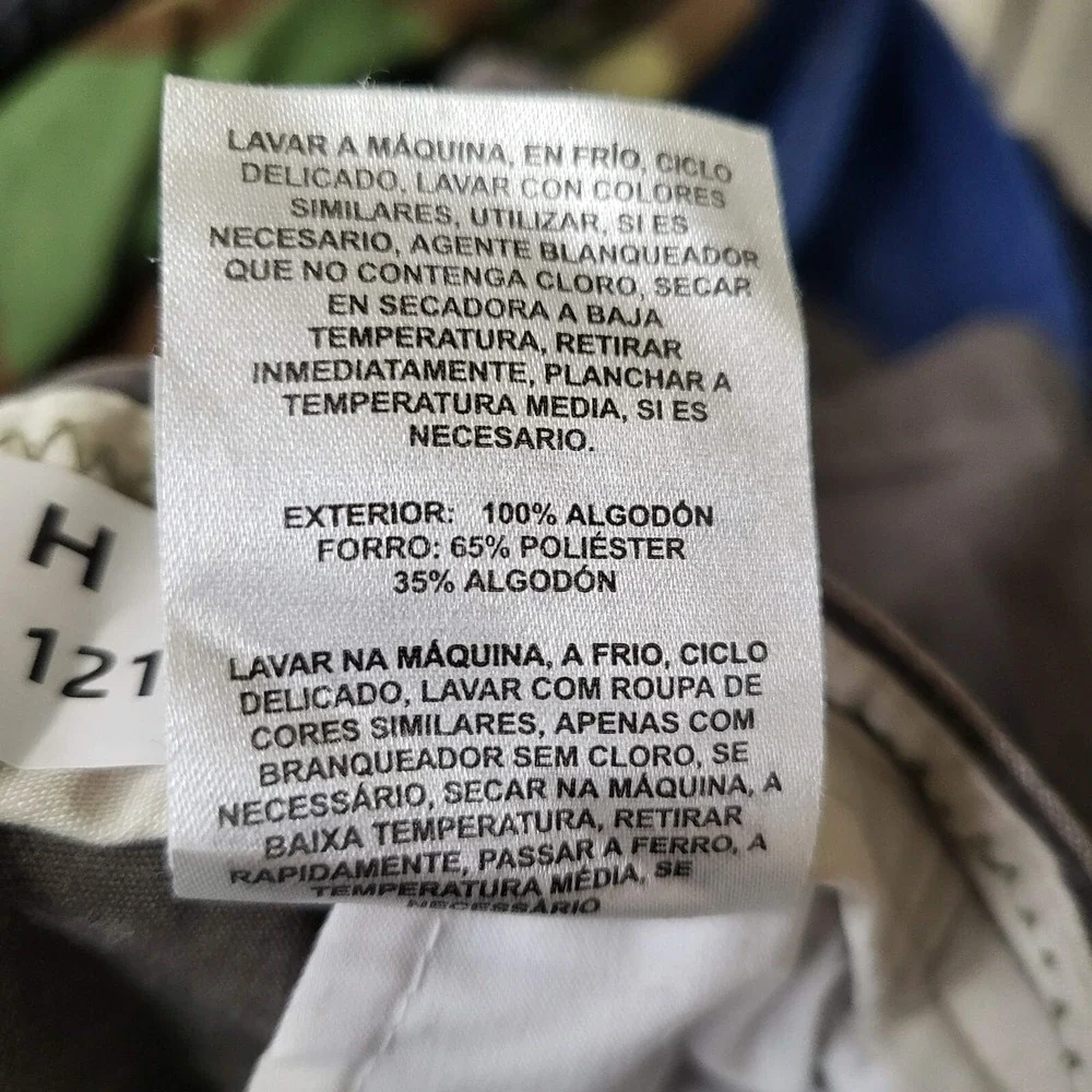 Columbia Men Pants 38 Brown Silver Ridge Cargo Casual READ